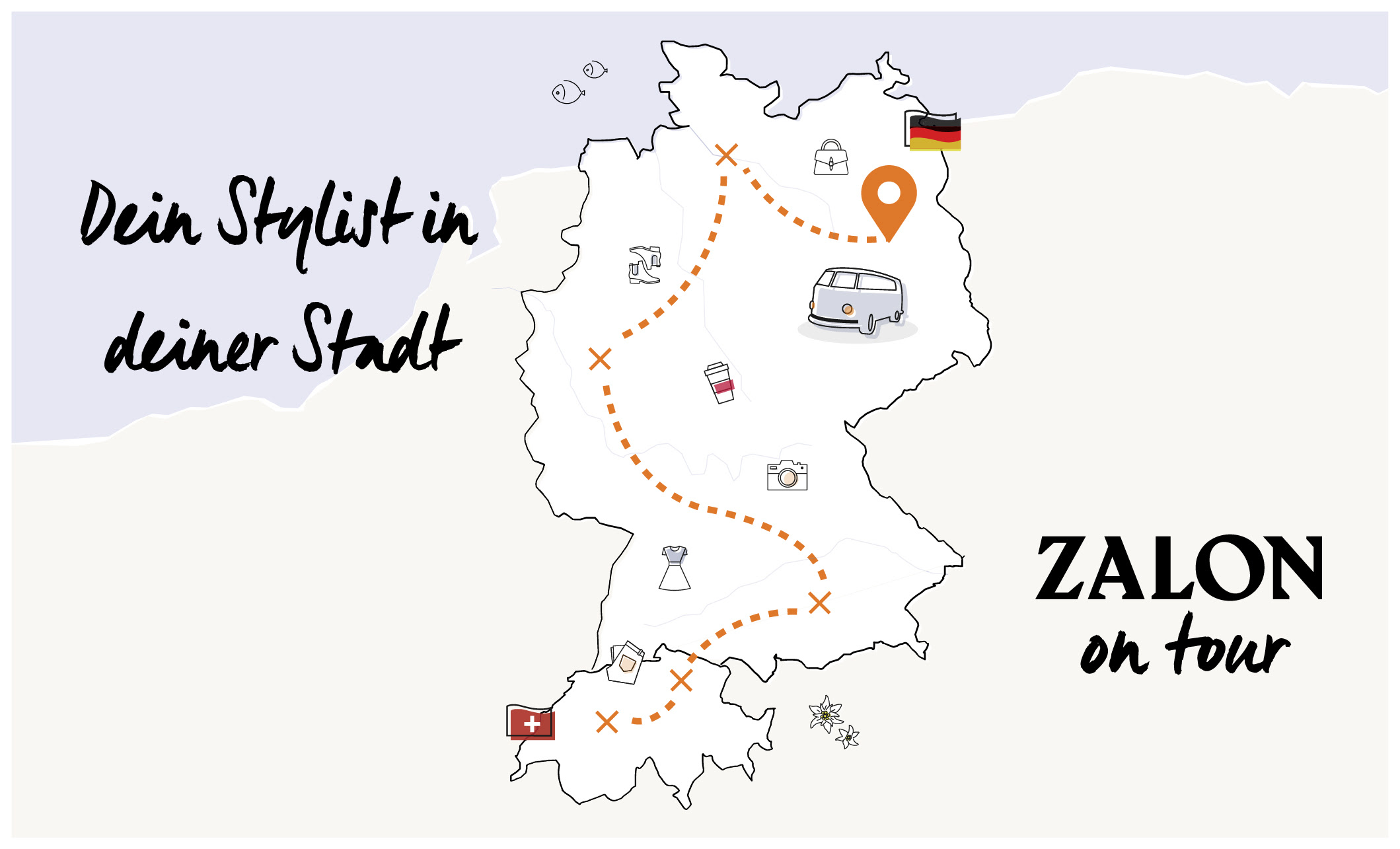 Zalando Zalon on Tour die StylingLounge auf vier Rädern Zalando